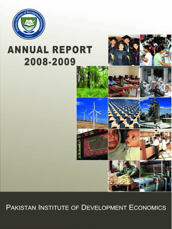 PIDE Annual Report 2008-09
