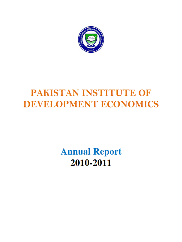 PIDE Annual Report 2010-11