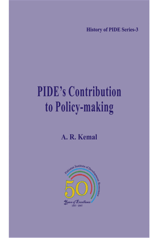 PIDE's Contribution to Policy-making