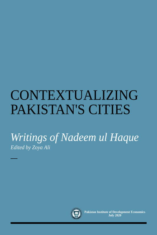 Contextualizing Pakistan's Cities Writings of Nadeem Ul Haque