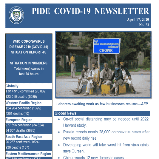 PIDE Newsletter 23