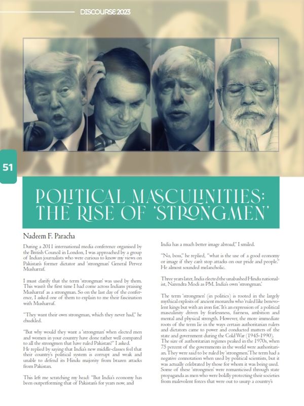 Political Masculinities: The Rise Of 'Strongmen'