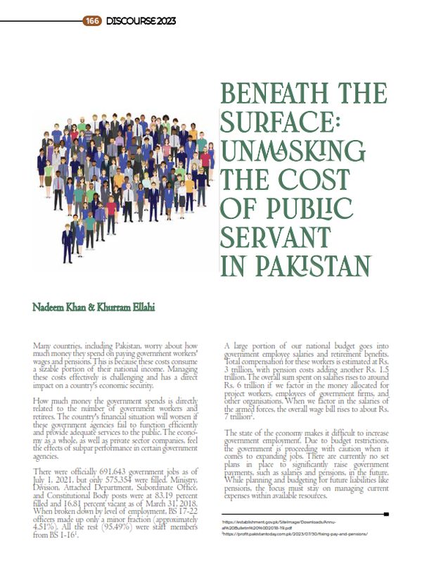 Beneath the Surface: Unmasking the Cost of Public Servant in Pakistan