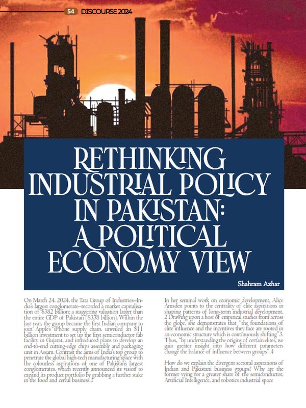 Rethinking Industrial Policy in Pakistan: A Political Economy View Featured Image