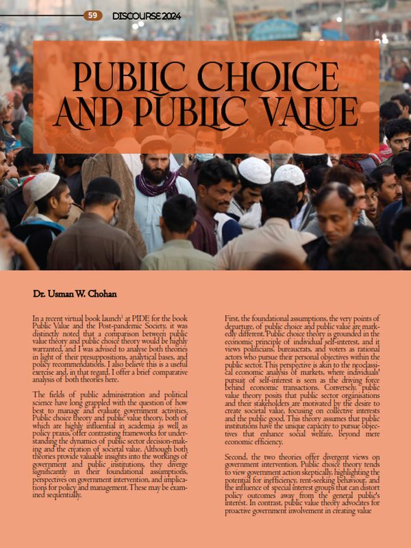 Public Choice and Public Value Featured Image