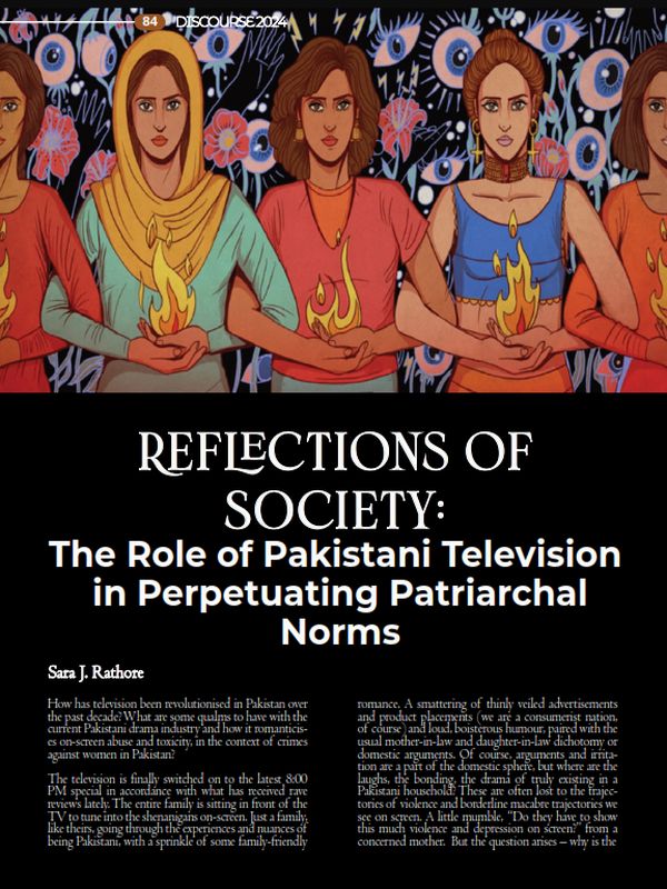 Reflections of Society: The Role of Pakistani Television in Perpetuating Patriarchal Norms Featured Image