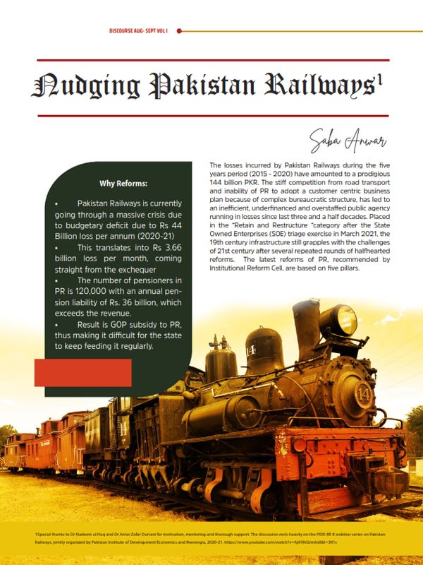Nudging Pakistan Railways