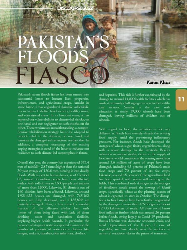 Pakistan’s Floods Fiasco