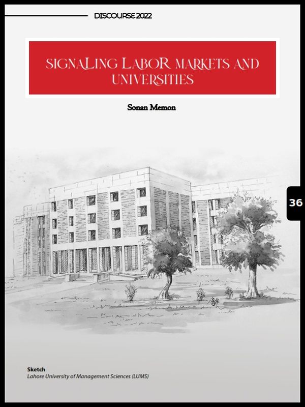 Signaling Labor Markets and Universities