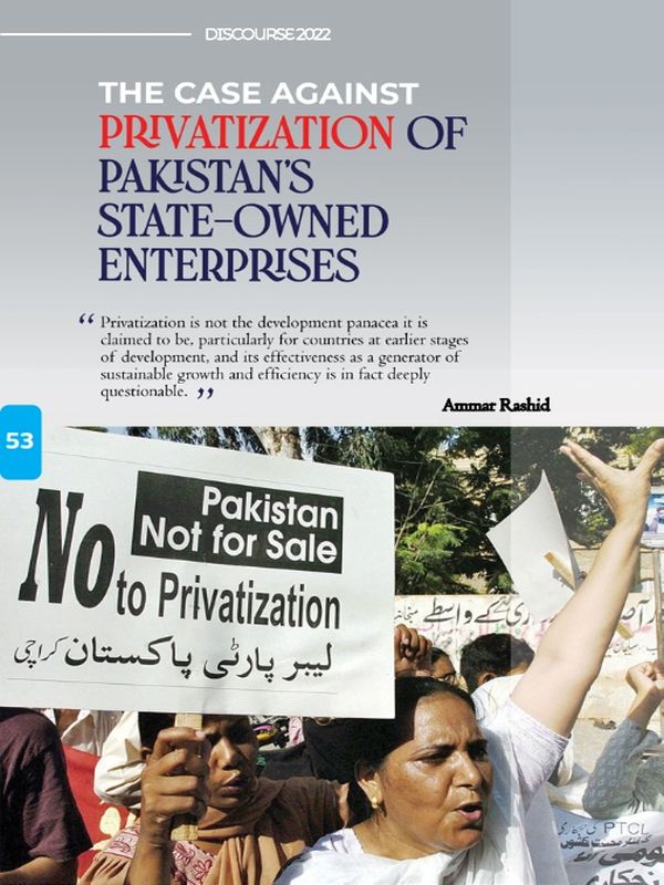 The Case Against Privatization of Pakistan’s State-owned Enterprises