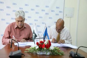 MOU Between PIDE & IRS was signed to promote cooperation in academic and research activities between the two institutes