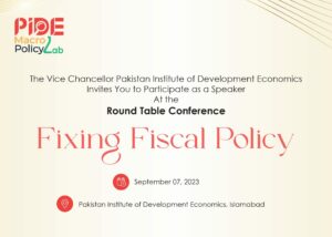 Fixing Fiscal Policy (Round Table Conference)