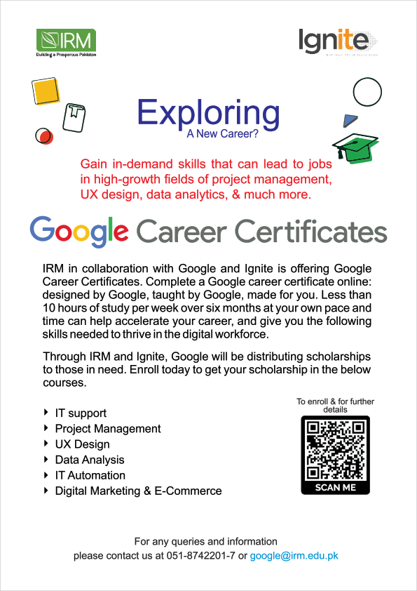 Dr. Nadeem Ul Haque participated in the Google Career Certificates Launch