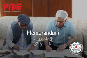 Memorandum of Understanding (MoU) between PIDE and PMD