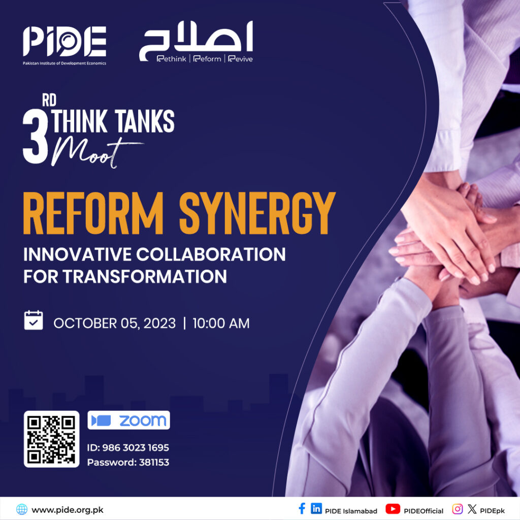 Reform Synergy: Innovative Collaboration For Transformation (3rd Think Tanks Moot)