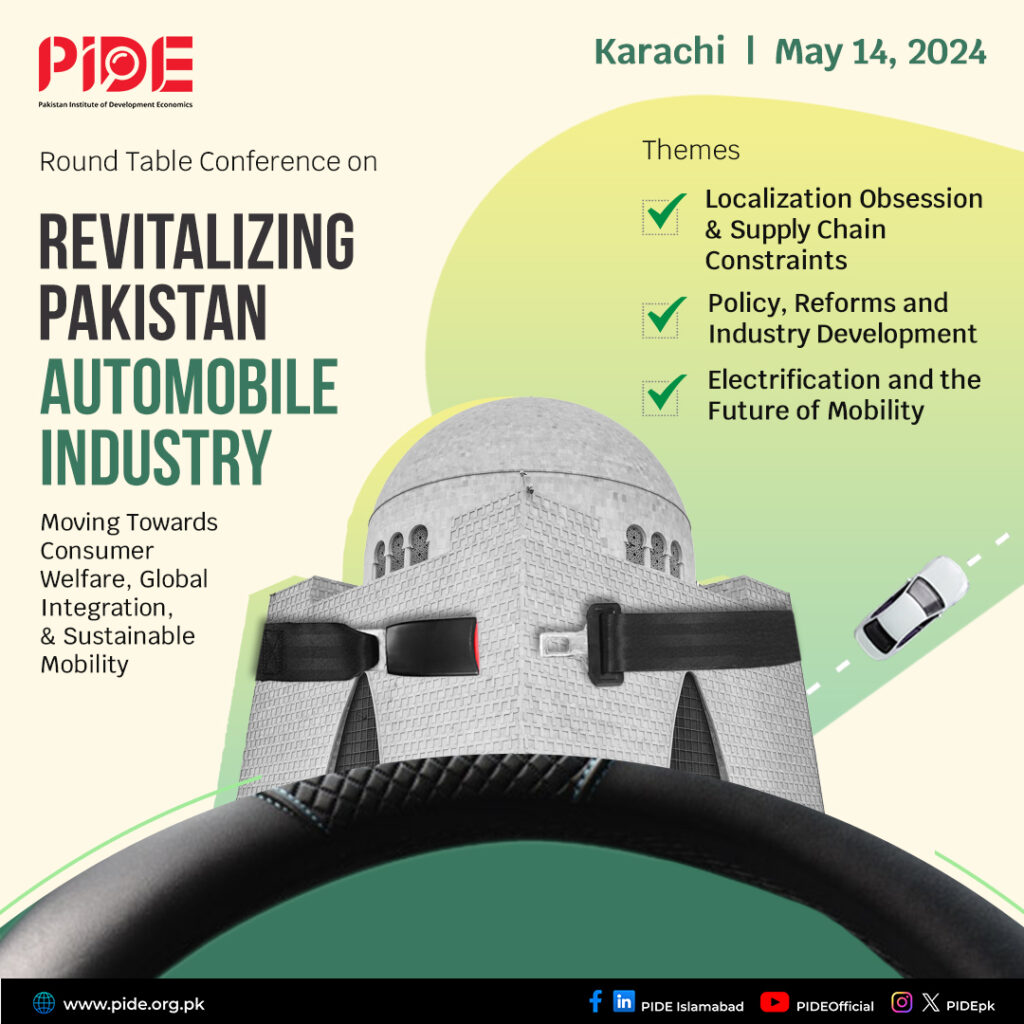 Revitalizing Pakistan's Automobile Industry: Moving Towards Consumer Welfare, Global Integration, and Sustainable Mobility Flyer