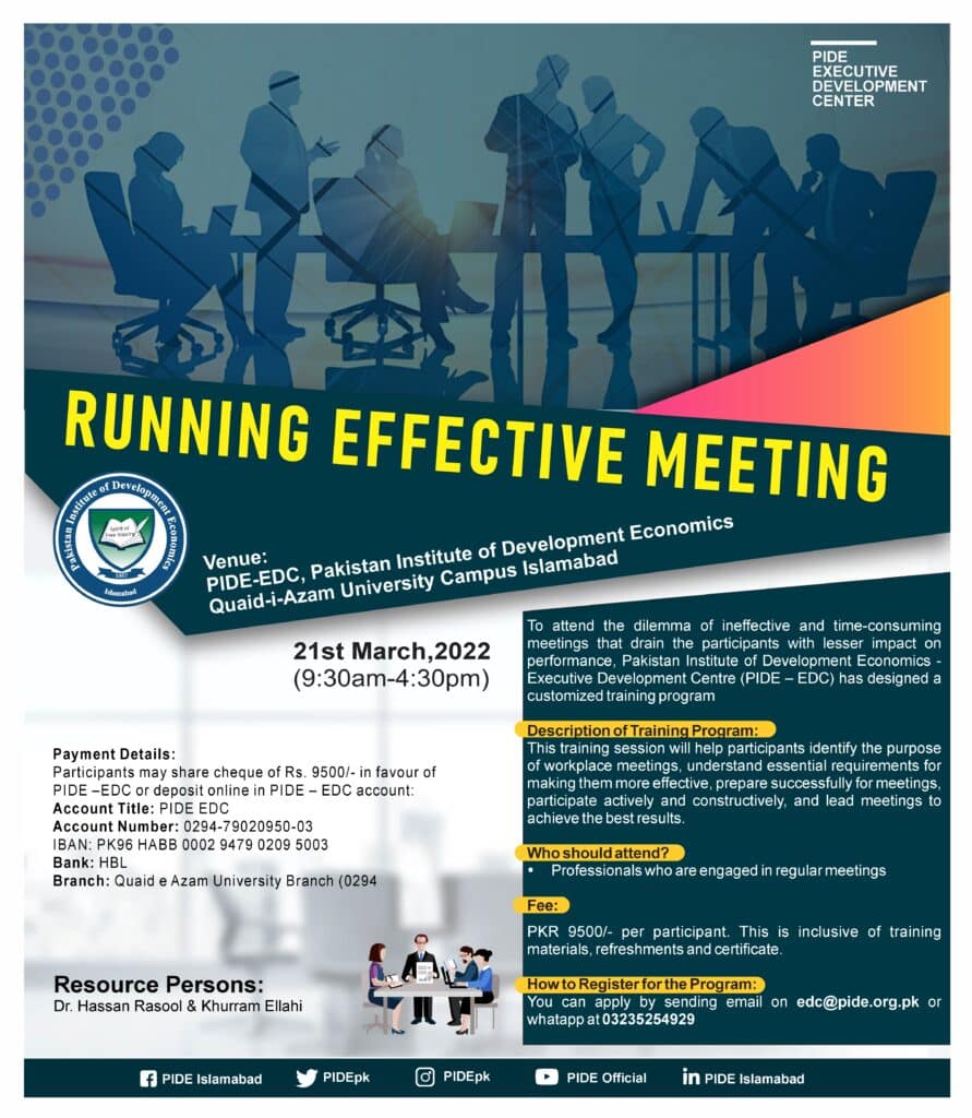 Running Effective Meeting