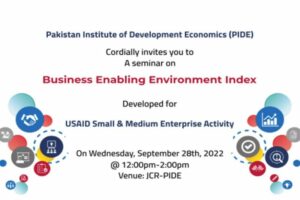 Seminar on Business Enabling Environment Index