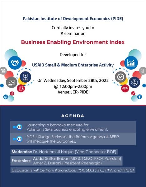 Seminar on Business Enabling Environment Index