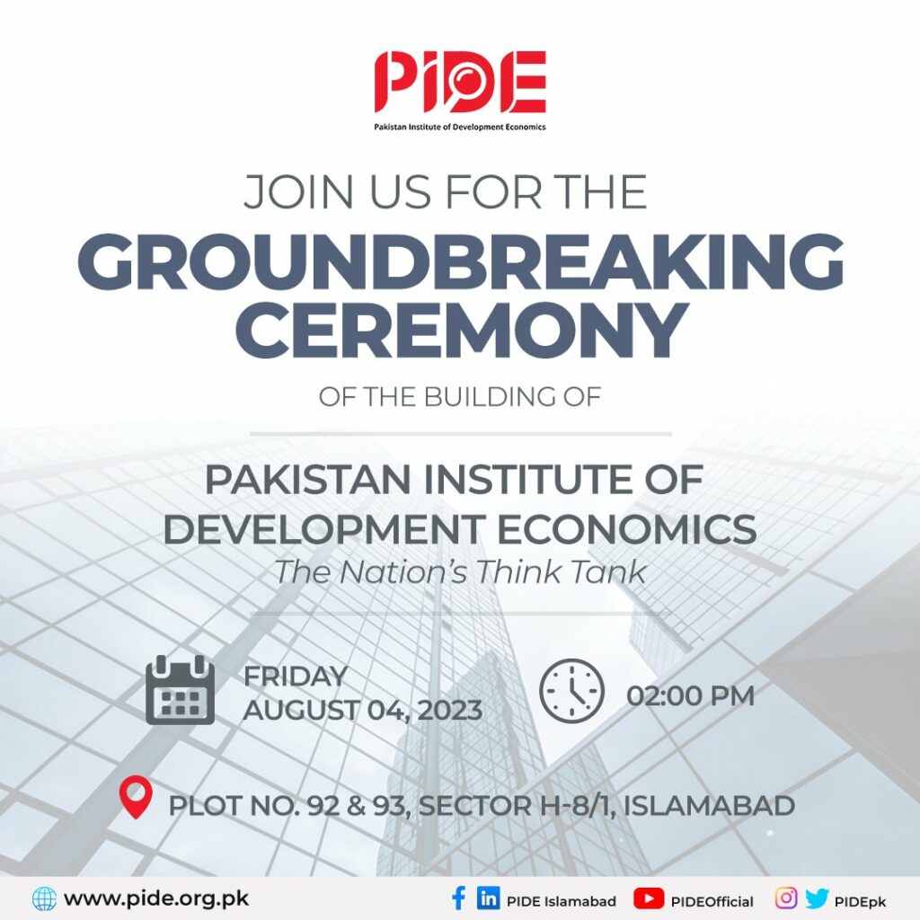 Groundbreaking Ceremony Of The Building Of PIDE