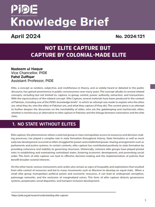 Not Elite Capture but Capture by Colonial-made Elite Featured Image