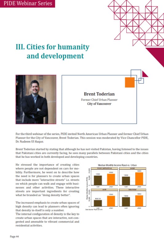 Cities for humanity and development - iii