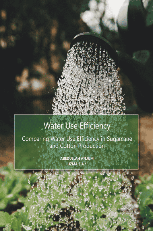 Water Use Efficiency: Comparing Water Use Efficiency in Sugarcane and Cotton Production