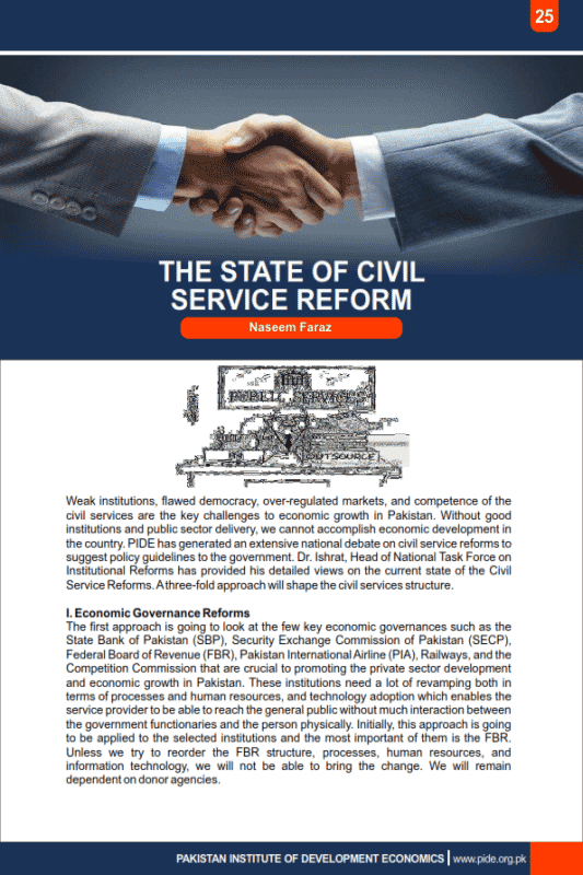 THE STATE OF CIVIL SERVICE REFORM