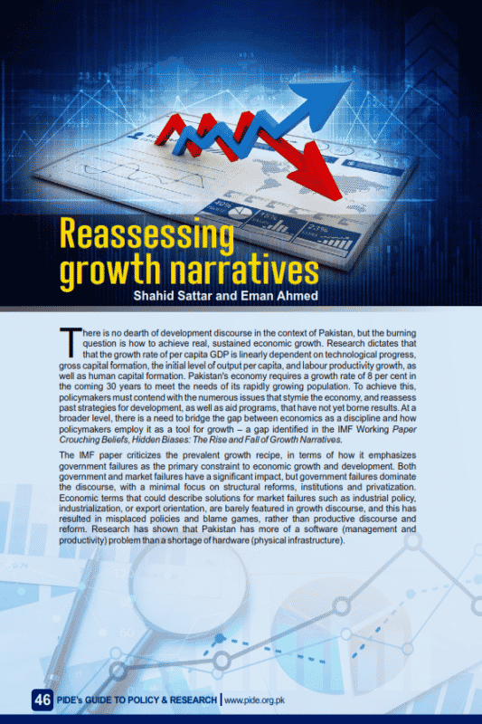 Reassessing growth narratives