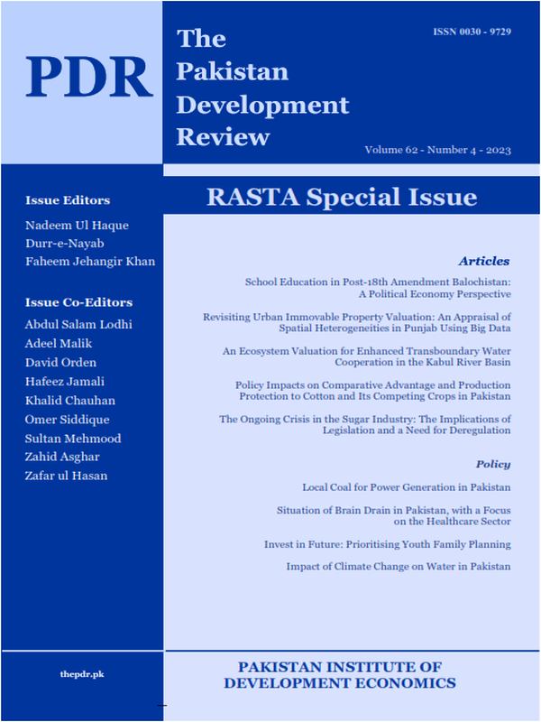 The PDR Volume 62 issue 4 - 2023