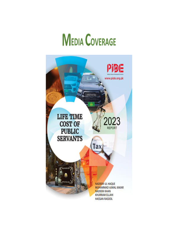 Media Coverage - Lifetime Cost of Public Servants