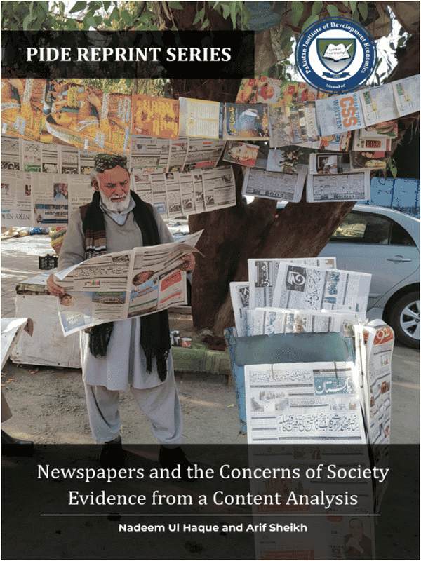 Newspapers and the Concerns of Society Evidence from a Content Analysis