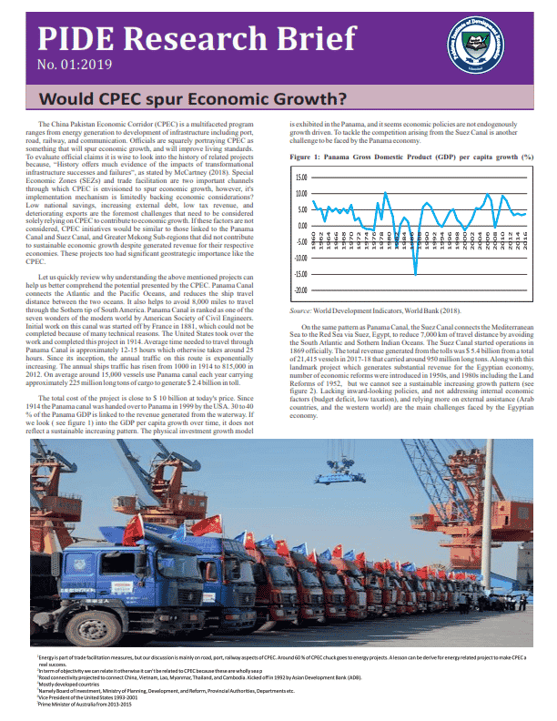Would Cpec Spur Economic Growth?