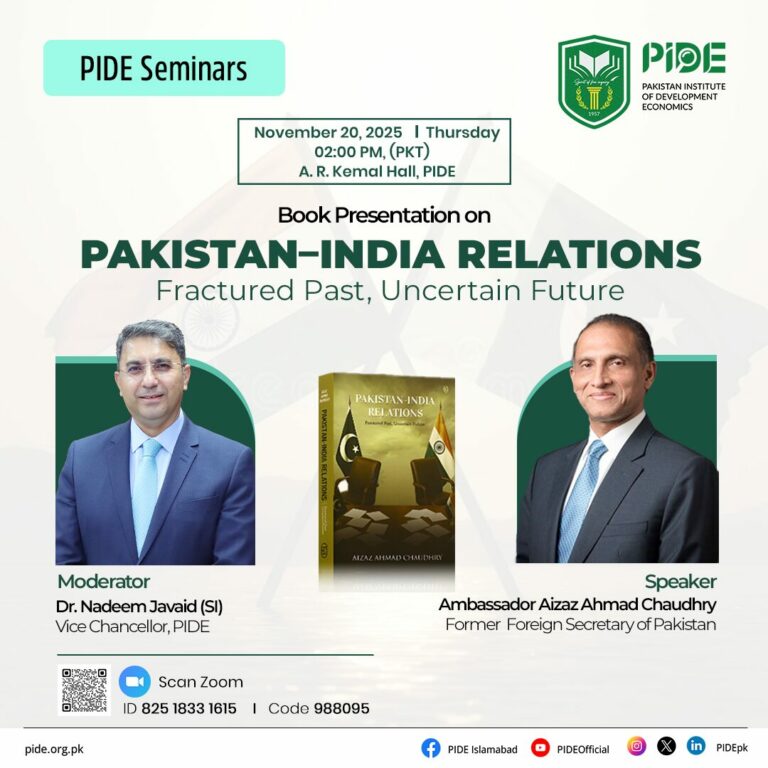 Pakistan - India Relations: Fractured Past, Uncertain Future