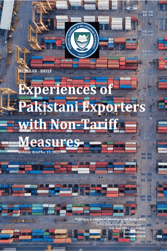 Experiences Of Pakistani Exporters With Non Tariff Measures