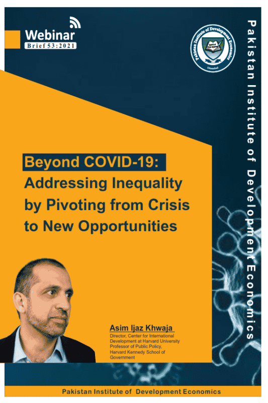 Beyond COVID-19: Addressing Inequality by Pivoting from Crisis to New Opportunities