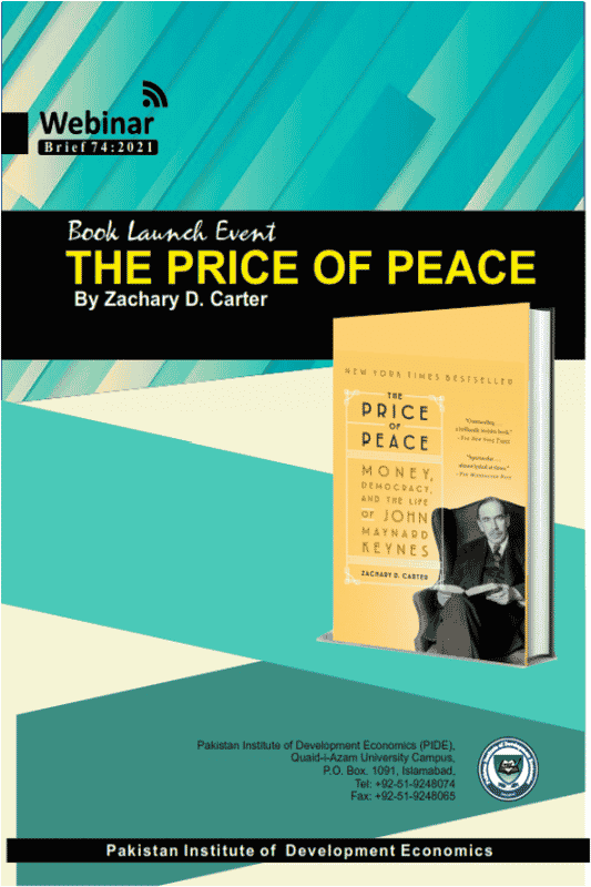 Book Launch Event: The Price of Peace by Zachary D. Carter
