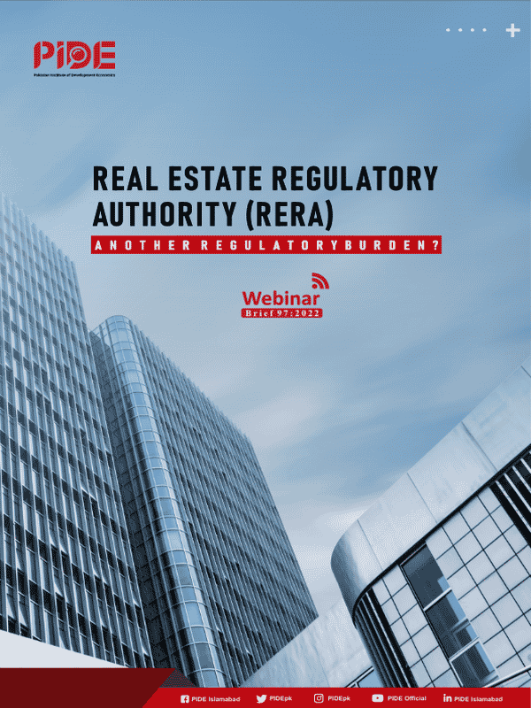 Real Estate Regulatory Authority (RERA) Another Regulatory Burden?