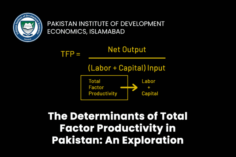 The Determinants of Total Factor Productivity in Pakistan: An Exploration