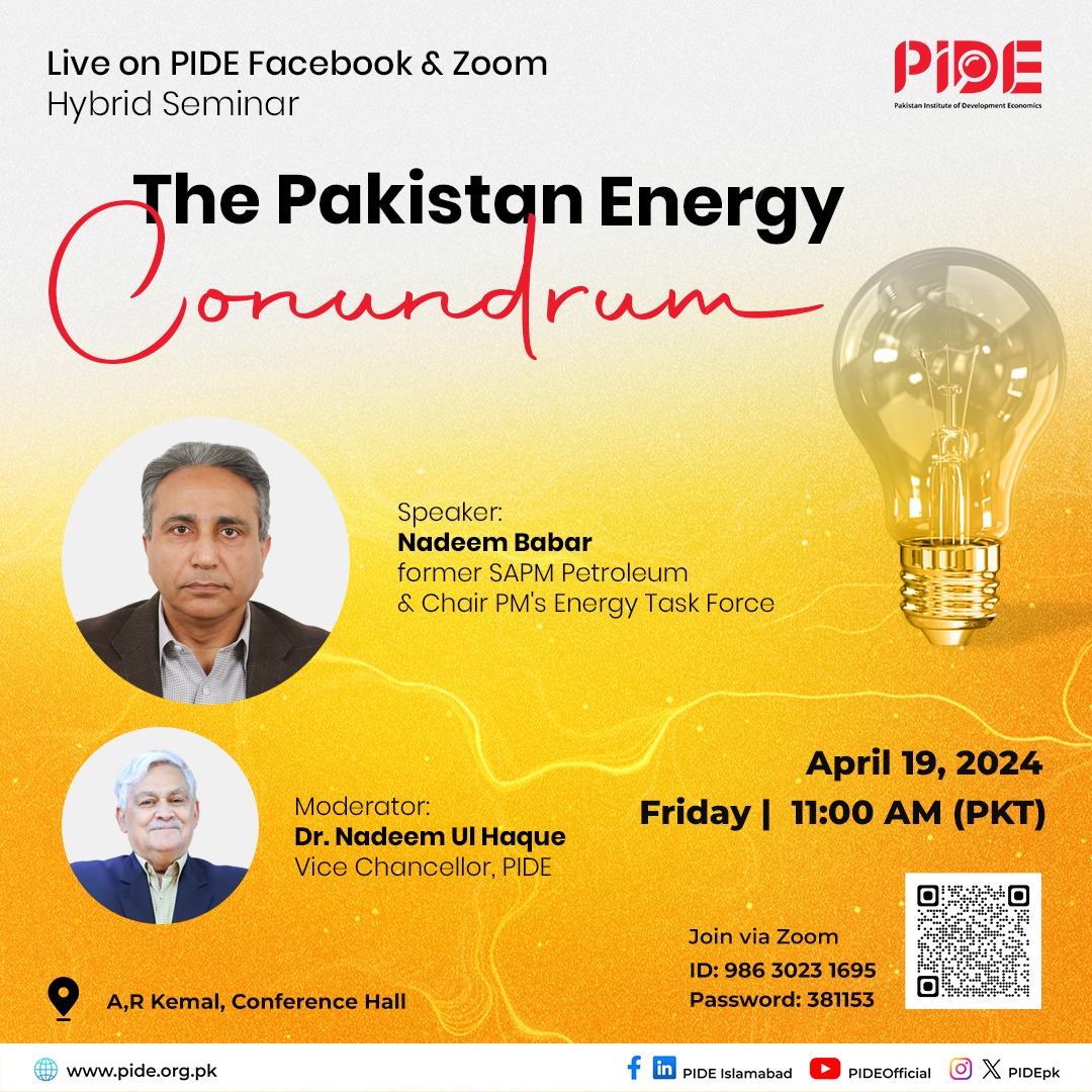 The Pakistan Energy Conundrum Flyer