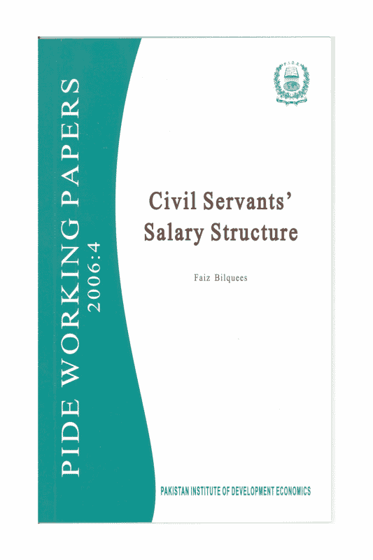 Civil Servants' Salary Structure