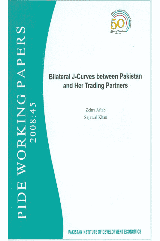 Bilateral J-Curves between Pakistan and Her Trading Partners 