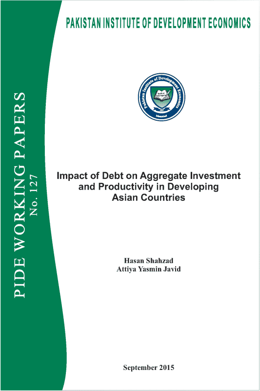 Impact of Debt on Aggregate Investment and Productivity in Developing Asian Countries