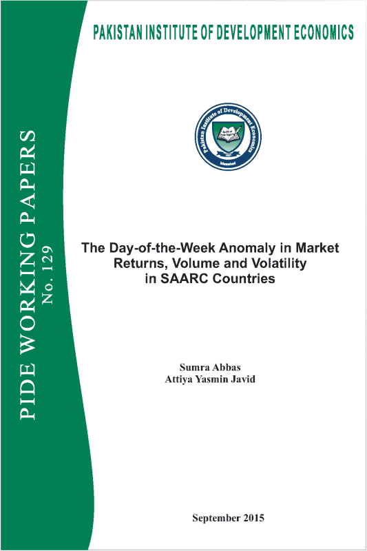 The Day-of-the-Week Anomaly in Market Returns, Volume and Volatility in SAARC Countries