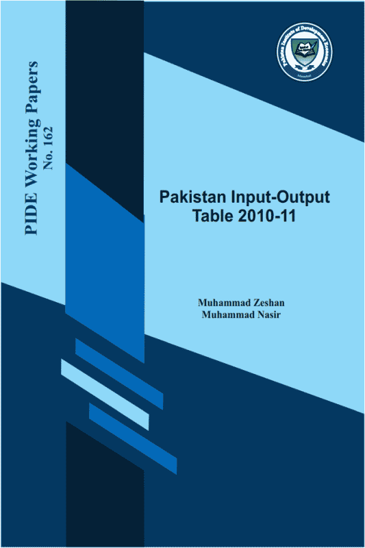Pakistan Input-Output Table 2010-11