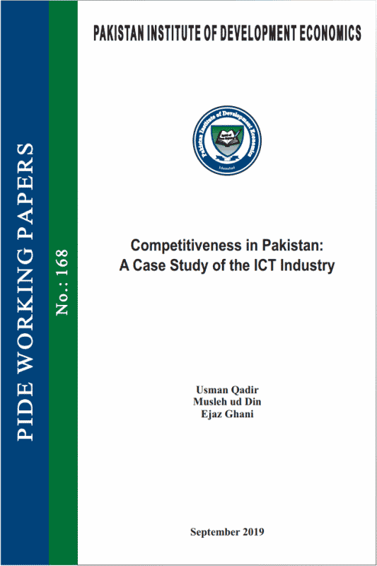 Competitiveness in Pakistan: A Case Study of the ICT Industry