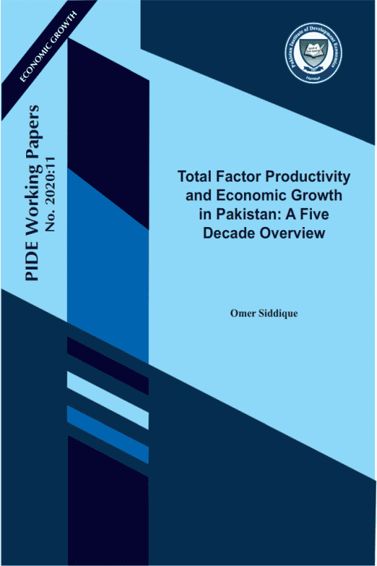 Total Factor Productivity and Economic Growth in Pakistan: A Five Decade Overview